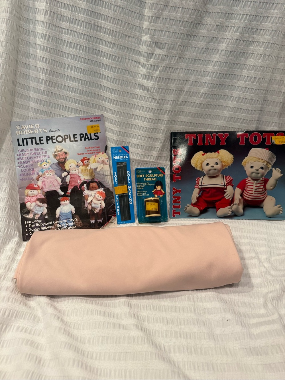 Vintage “little people pals” and “tiny tot doll” making kit